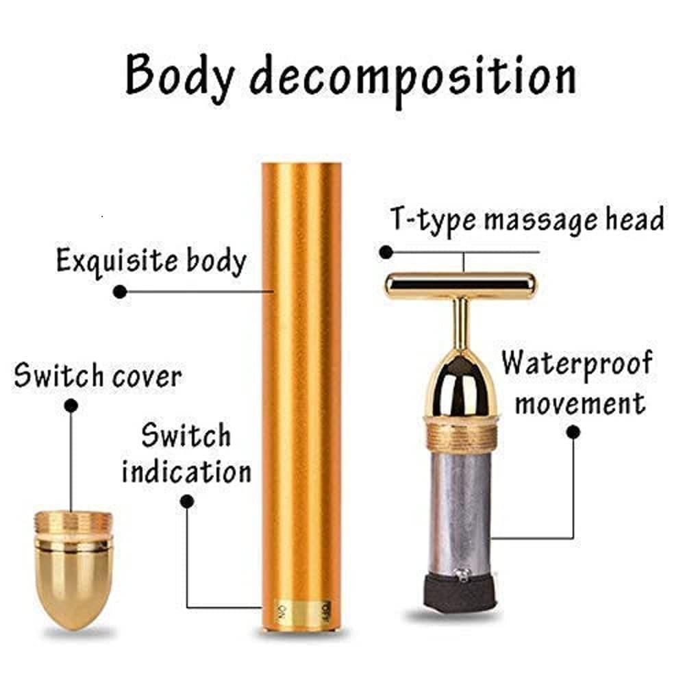 24K Gold Face Massager